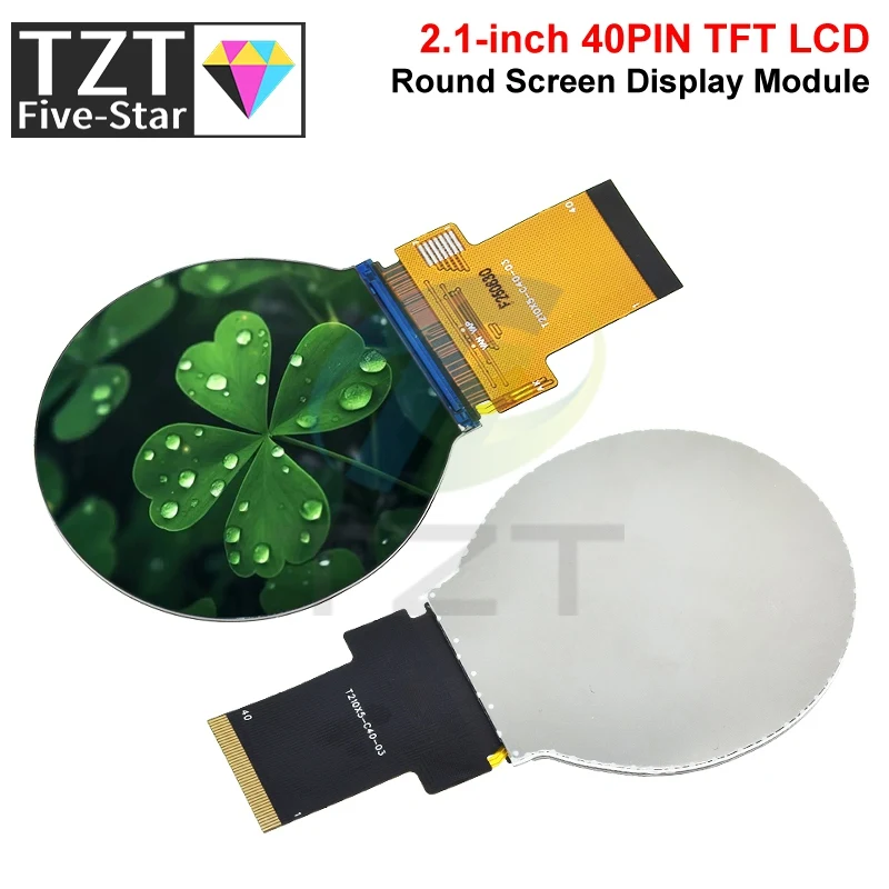 ips-21-polegada-40pin-spi-262k-tft-lcd-tela-redonda-sem-toque-st7701-unidade-ic-480-480-interface-rgb-para-arduino-uno-r3