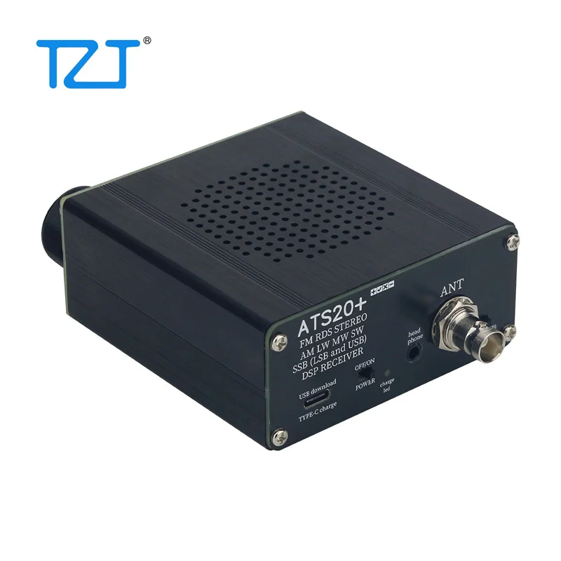 Imagem -02 - Receptor de Rádio Tzt Ats20+ Plus Ts20-ii Pro Ats20 v2 Si4732 Dsp Sdr Receptor fm am mw e sw e Ssb Lsb e Usb