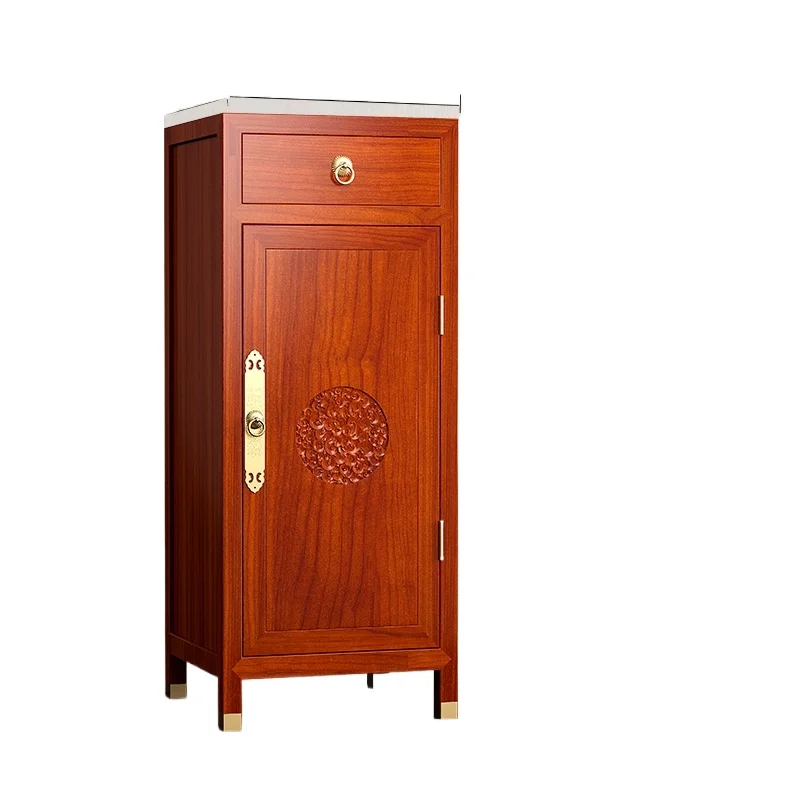 Home office solid wood Chinese  invisible safe bedroom living room large capacity fingerprint all-steel anti-theft safe
