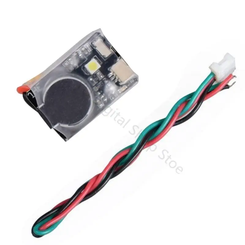 96BA Drohnen-Summermodul mit LED-Ortungslicht, Alarm zur Wiederherstellung verlorener Modelle für FPV-Piloten bei der Gras- und – Detail 7
