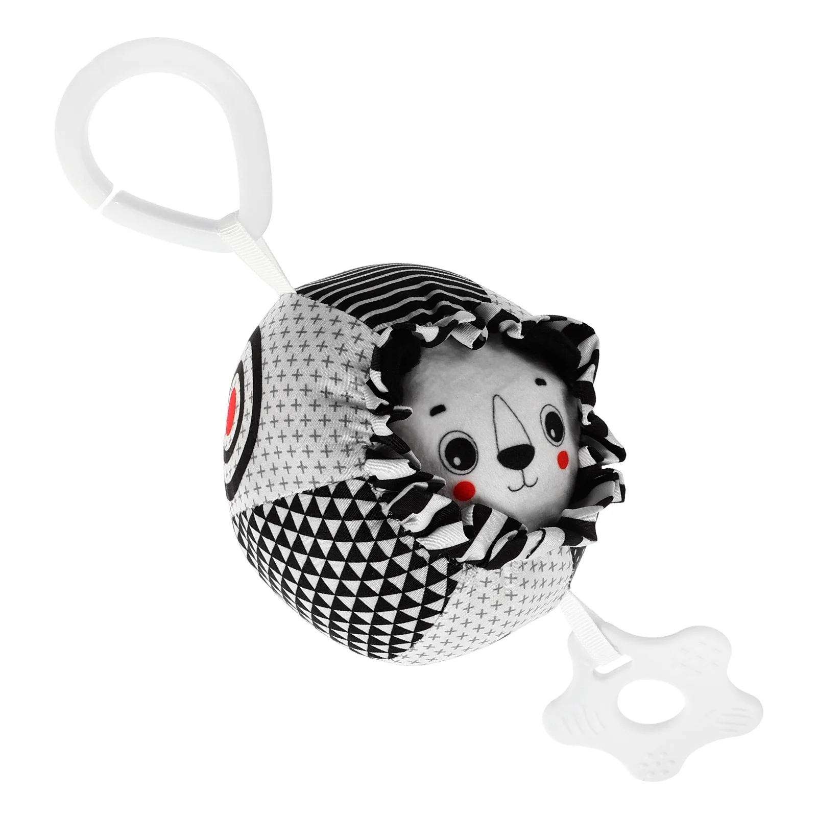 Baby Vroeg Onderwijs Handgreep Bal Zachte Stof Zintuiglijke Multi Textuur Kinderwagen Kinderstoel Buik Tijd Rammelaar