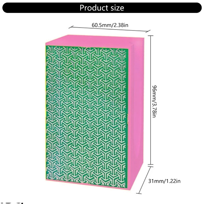 Metal Hand Polishing Pad 60/100/200/400# Stone Glass Ceramic Abrasive Reusable