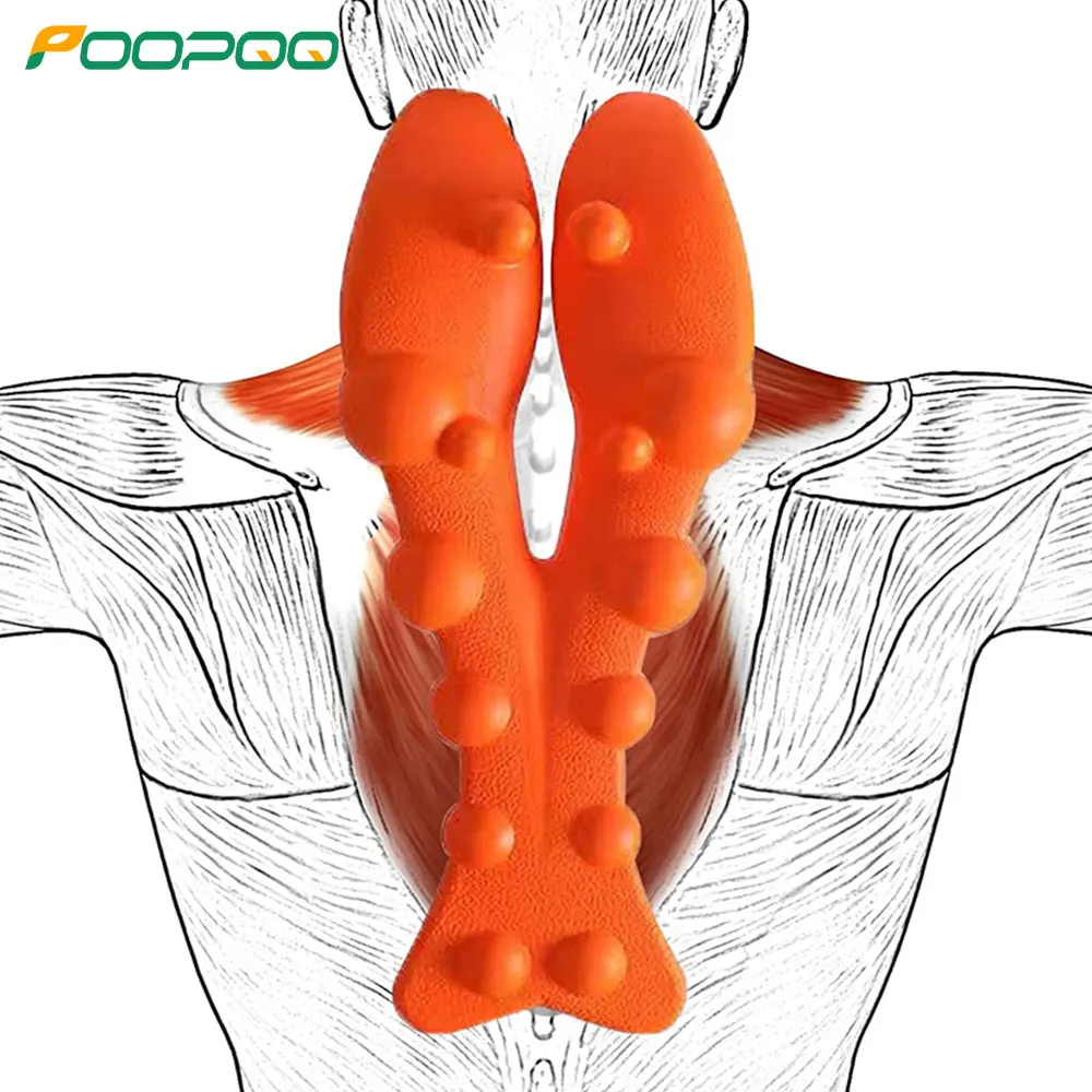 Trapézio Trigger Point Massage Tool, acupressão para ATM, alívio da dor cervical, occipital, liberação de neuralgia, cefaleia cervical