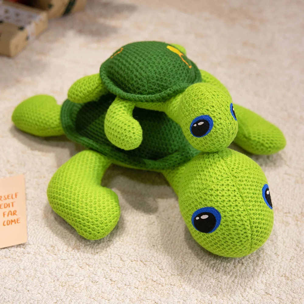 

Knitted Tortoise Plush Toy Stuffed Star Sea Turtle Stuffed Doll Cartoon Soft Plush Hedgehog Doll Kids Birthday Christmas