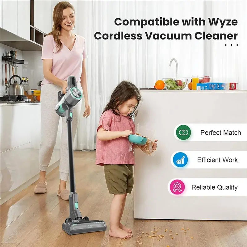 

Сменные фильтры SEWS-8 шт. для беспроводного пылесоса Wyze, набор съемных и моющихся фильтрующих элементов