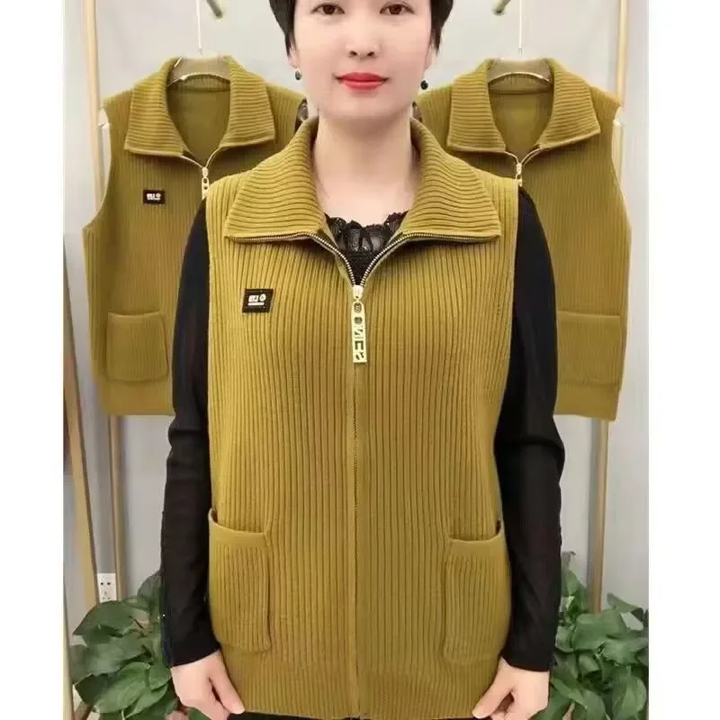 M-5XL Retro Women\'s Corduroy Vest Women\'s Short Coat Spring Fall Leisure Plus Size Sleeveless Jacket Women Loose Korean Fashion