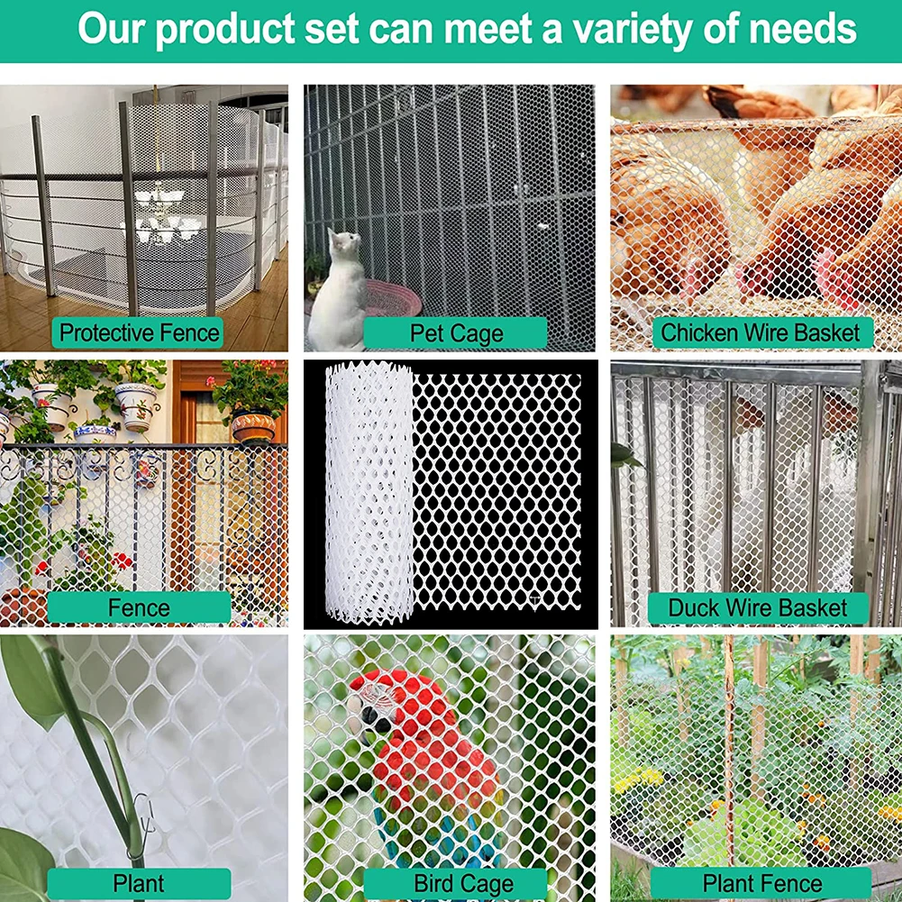 Plastik Tel Örgü Çit Çiçek Ağı - Rabbit Cage Wire incelemesi ve fiyatı