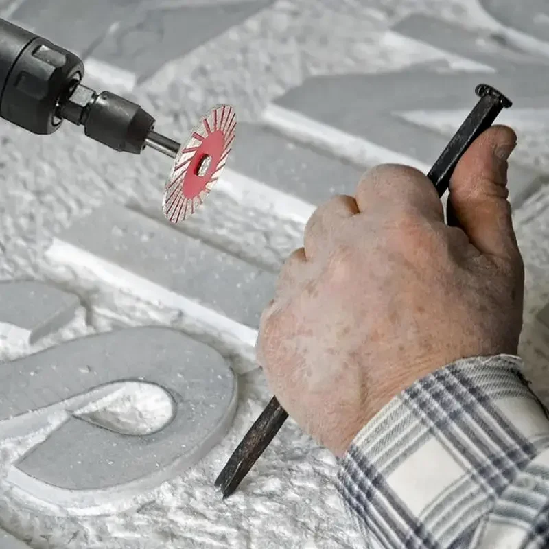 40 مللي متر أسطوانة تقطيع 6 مللي متر عرقوب منشار دائري شفرة الرملي القرص طحن عجلة للخشب المعادن حجر الجرانيت الرخام