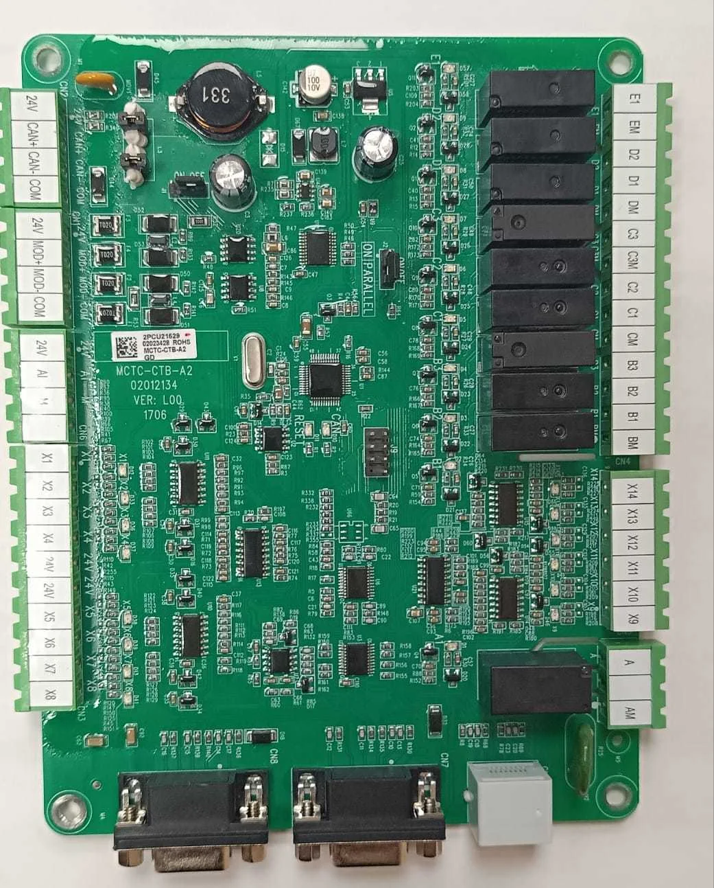 Monarch PCB MCTC-CTB-A2 Ver L00 Elevator Spare Parts Elevator Pcb Board Power Supply