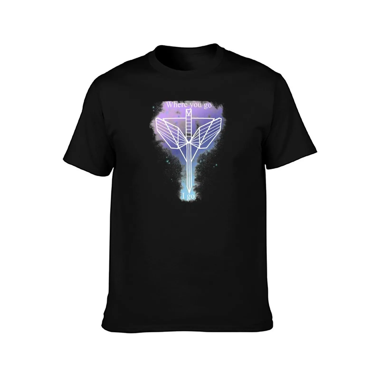 Angel Shield Galaxy Wynonna Earp T-Shirt Soft Casual Short Sleeve Cotton Tee T-Shirt