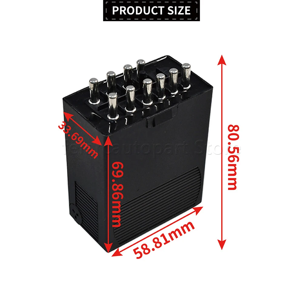 OEM A0035452505 0035452505 Fuel Pump Relay Assy 10 Pins For Mercedes-Benz W463 W126 C126 Auto Electrical Replacement Spare Parts