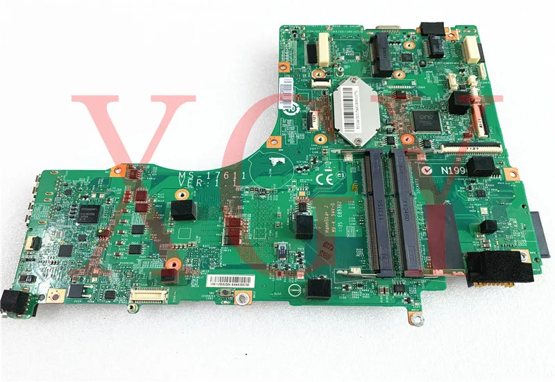 Original For MSI GT70 Laptop Motherboard MS-17611  MS-1761 REV:1.1 DDR3  Mainboard 100% Tested Fast Ship