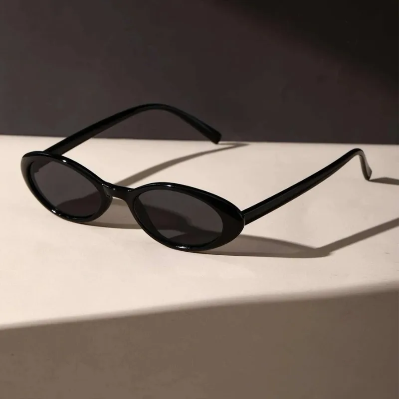 Vintage Cat Eye Sunglasses Men Luxury Brand Designer Small Oval Sun Glasses Retro Fashion Women Eyewear Oculus view 5