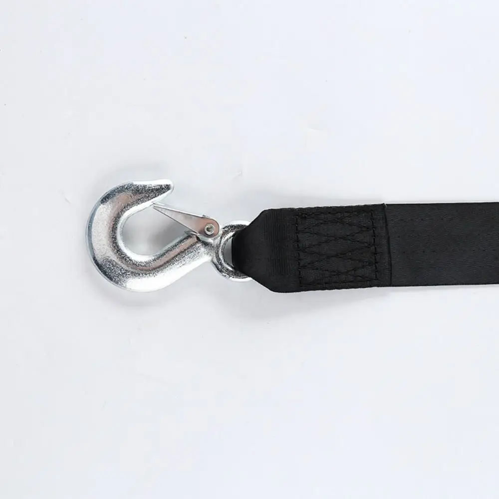 High Strength Towing Strap With Hooks Breaking Strength Heavy Duty Strap Loop End Marine Strap Automotive Towing