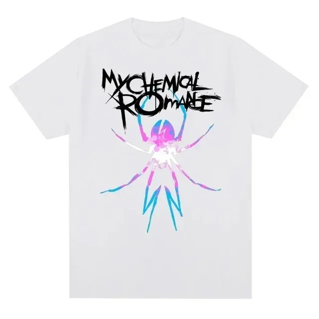 Punk-Rock-Sommermode – My Chemical Romance – Mcr Band Print T-Shirt