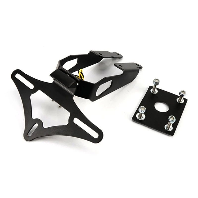 Motorcycle License Plate Mount Holder, License Plate Mount Rack for Motorcycles