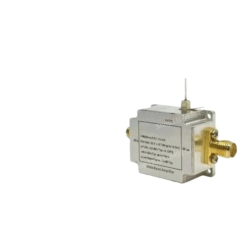 For 10M-10GHz RF Broadband LNA Low Noise Amplifier, Gain 20dBm High Flatness Low Noise Amplifier