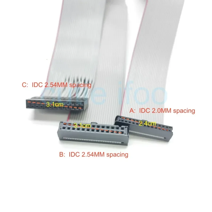 2.0 or 2.54 Space DB25 Socket Motherboard Parallel LPT 25Pin Printer Print Port Cable Host Case Rear Bracket FC26P Male Female