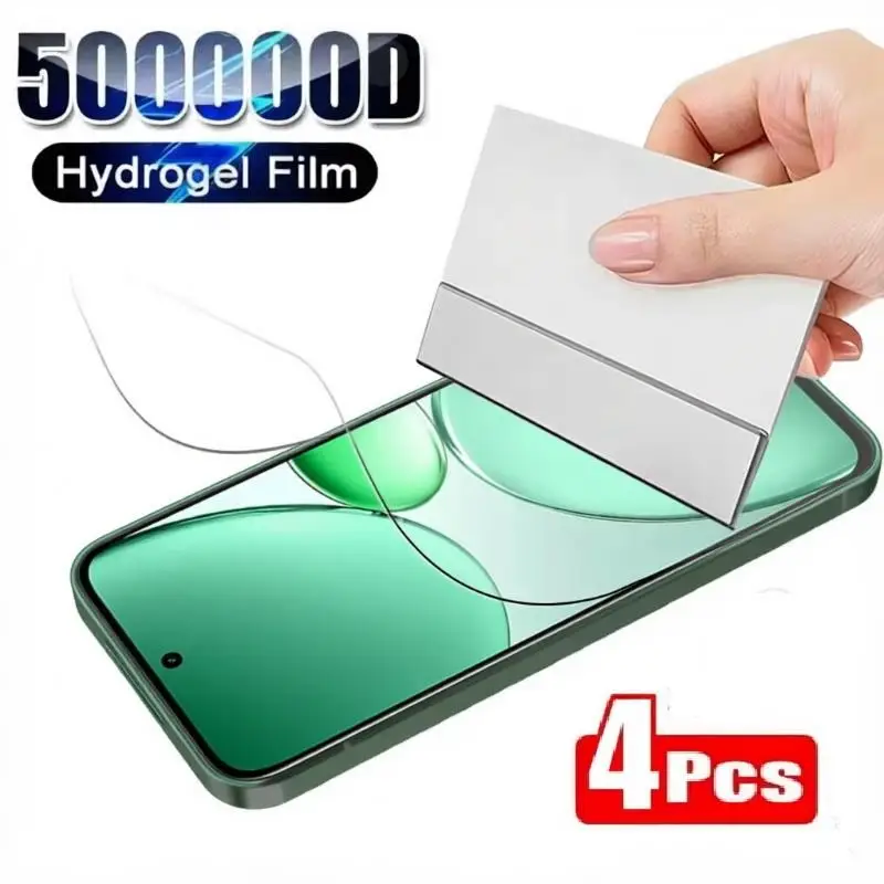 Película de hidrogel para motorola edge 60 fusion, protetor de tela para moto edge 70 fusion edge 2025, não é de vidro, 4 unidades
