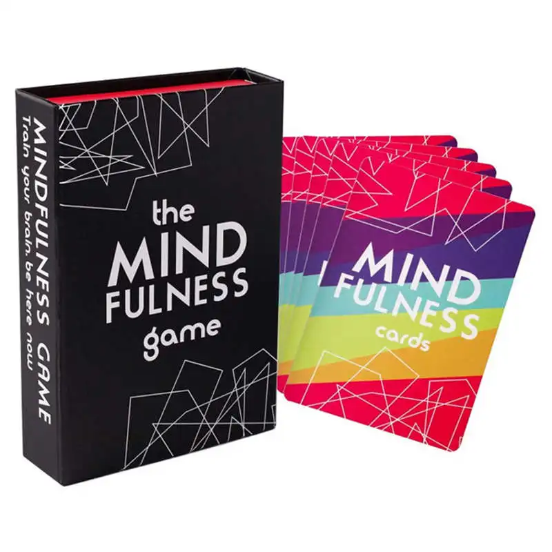 All English play nine  board games smack it card games for Adults 2-8 friends Party games spots Wavelength Mindfulness card game