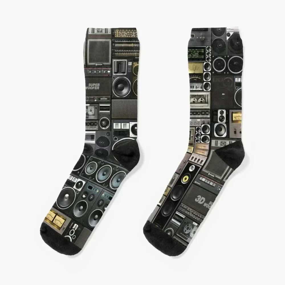 

Hifidelity Remix Socks christmass gift crazy summer Children's Male Socks Women's