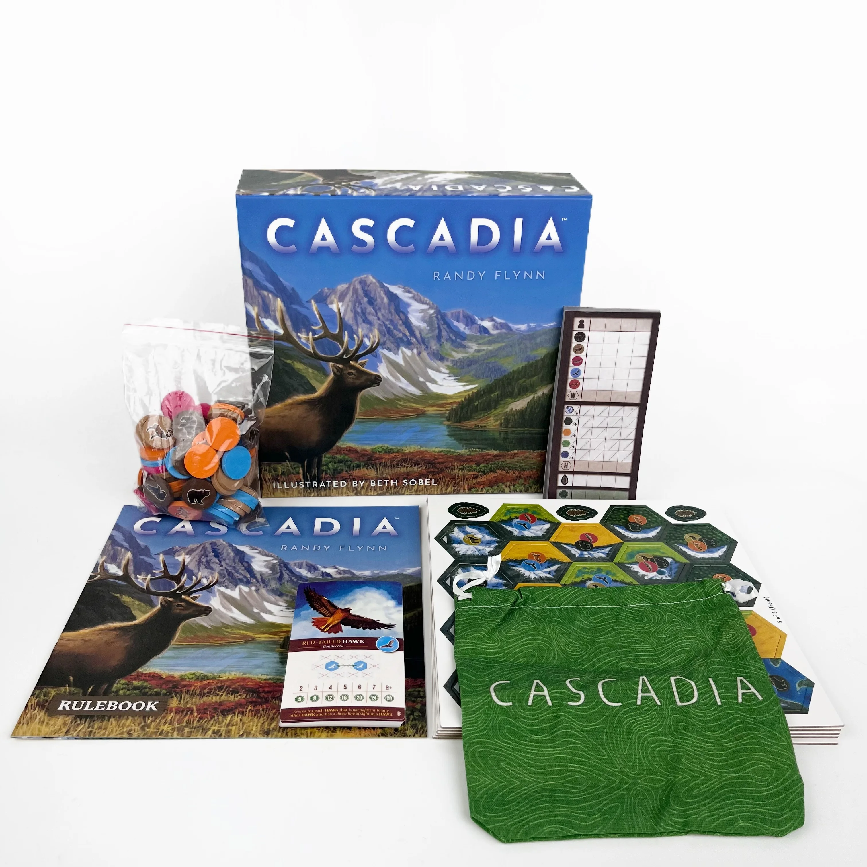 Cascadia Big Box Edition: Base - огляд і ціна Board Game Catan