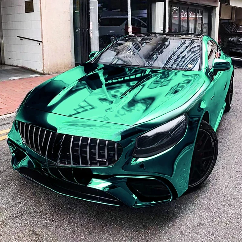 Hot Selling Teal Supercast Chrome Vinyl Wrap Film Car Vehicle Motorcycle DIY Decal Sticker