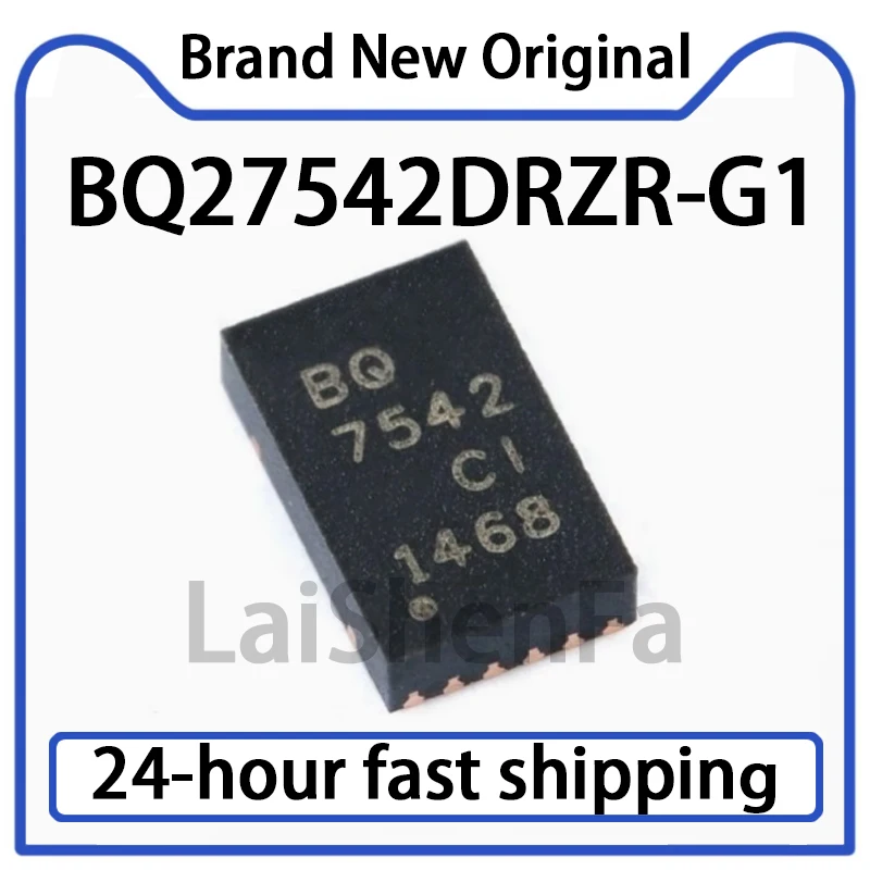 5PCS BQ27542DRZR-G1 SON-12 Lithium Battery Power Monitoring IC Chip Original in Stock