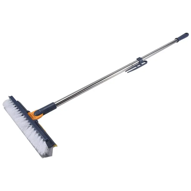 A02M-Long-Handled Floor Brush, Multi-Functional Scraping And Cleaning Brush, Cleaning Without Blind Spots