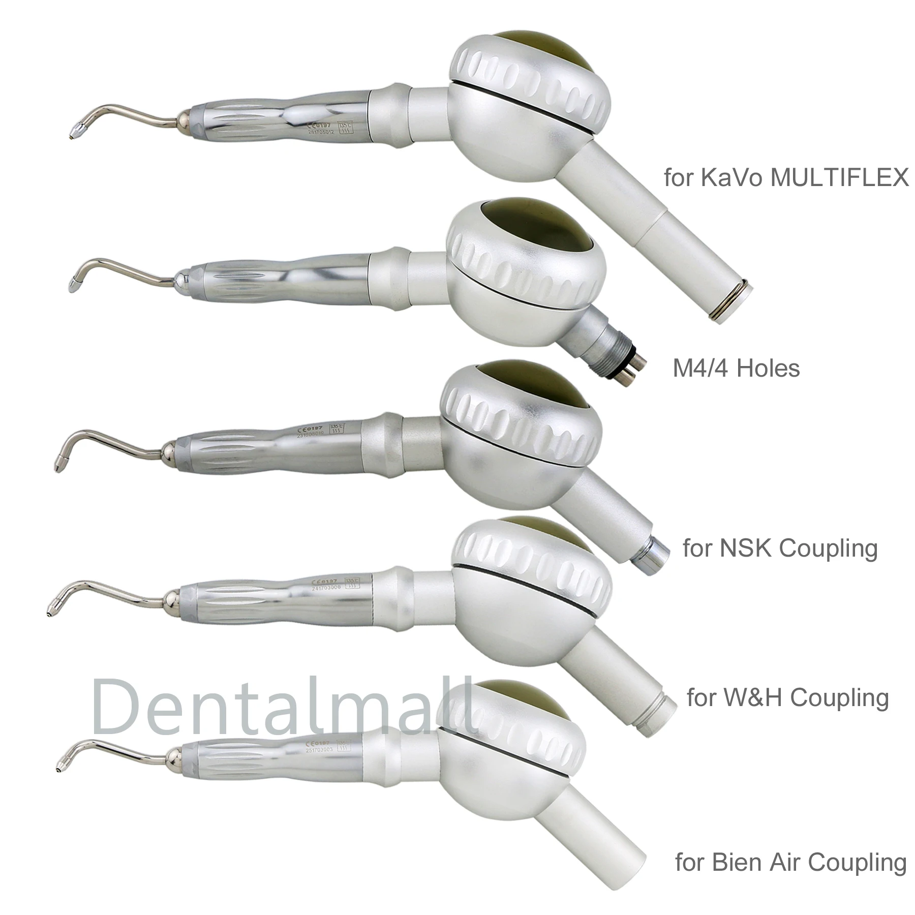Dental Air Flow Teeth Polishing Prophy Jet Polisher fit Compatible NSK Bien Sirona M4 Anti-retraction Design