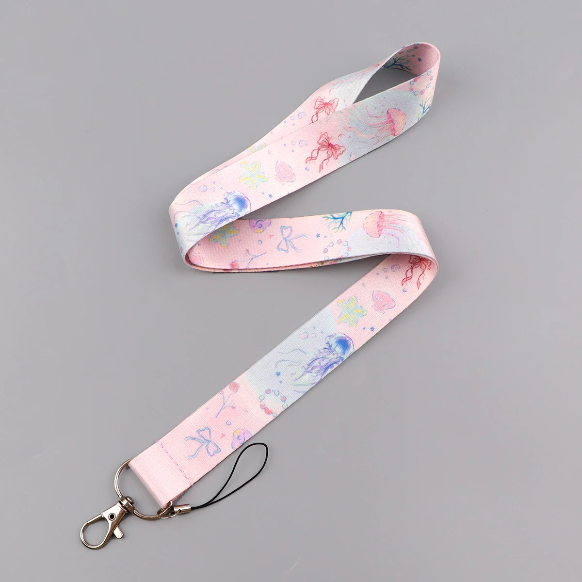 

Ремешок в виде медузы для ключей, шейные ремни с бантом, подвесная веревка, студенческие карты, ремешки для карт, ID-карта, аксессуары для мобильных телефонов