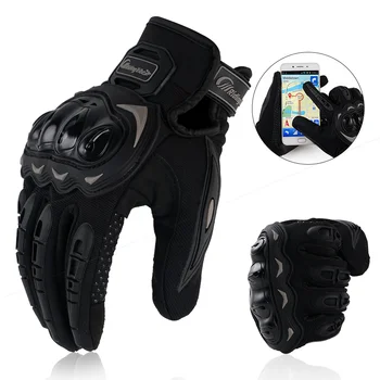 Handschuh Motorrad Männer Guantes Moto Gant Touchscreen atmungsaktiv angetriebene Motorrad rennen Reiten Fahrrad Schutz handschuhe Winter