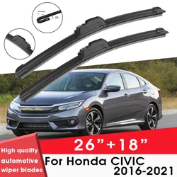 Car Wiper Blade Blades For Honda CIVIC 2016-2021 26