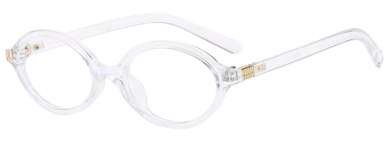FELRES Leopard Vintage Kleine Oval Lesebrille Frauen Männer Persönlichkeit Design Anti Blaues Licht Gläser Transparent Mode Eyegalsses 7