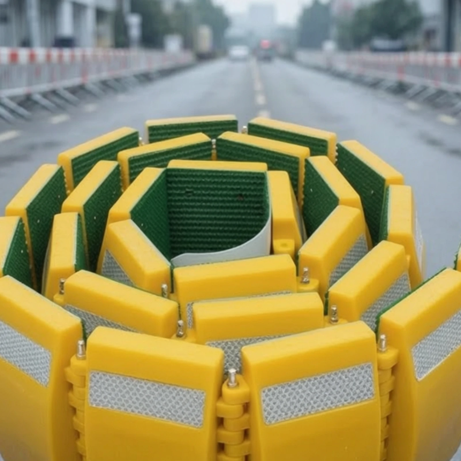 Foldable Foldable Speed Bump with Reflective Strips Long-Lasting Portable Speed Bump Vehicle Traffic Guard Bright Yellow for Driveways - Aliexpress Deal