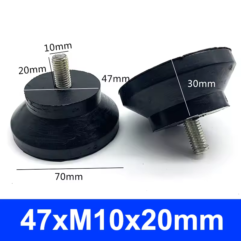 Rubber Adjustable Feet Pad With Screw M6 M8 M10 Table Chair Balck Leveling Foot Pad Furniture Leg Anti-shock Protections - Image 26