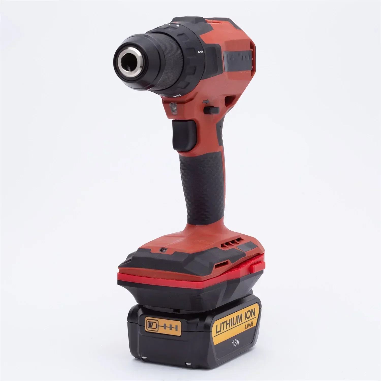 Imagem -02 - Adaptador para Hilti B22 22v Ferramentas Elétricas de Perfuração Compatível com Dewalt Milwaukee Conversor de Bateria de Lítio 18v sem Bateria