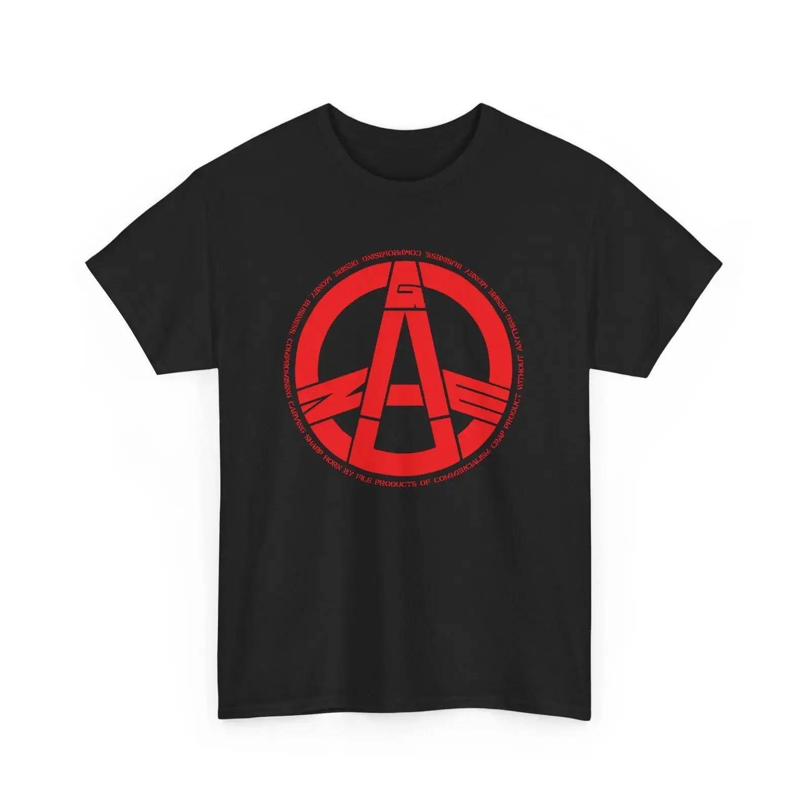 Gauze T Shirt Equalizing Distort Classic Japanese Hardcore  vintage Washed Unisex Soft Top For Everyday Wear Stylish Versatile