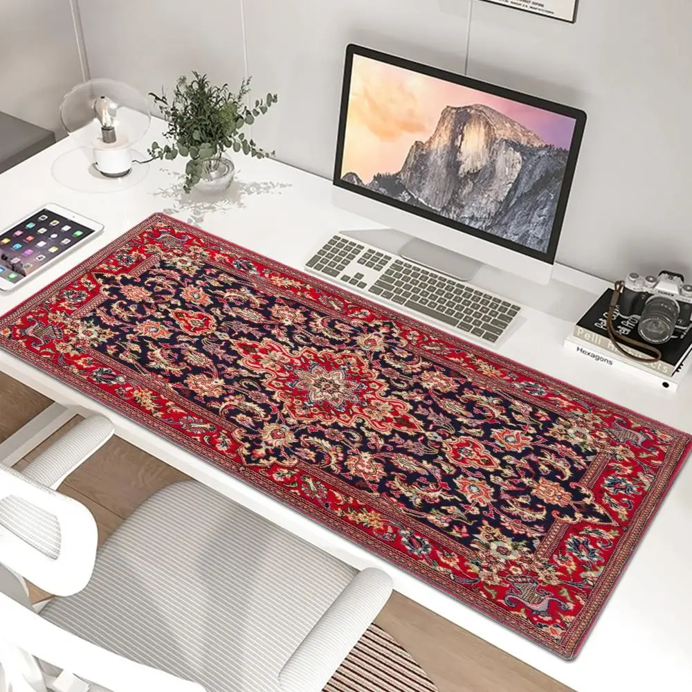 Beautiful Persian Mouse Pad Gaming XL Large HD Home New Mousepad XXL Desk Mats Non-Slip Carpet PC Desktop Mouse Pad