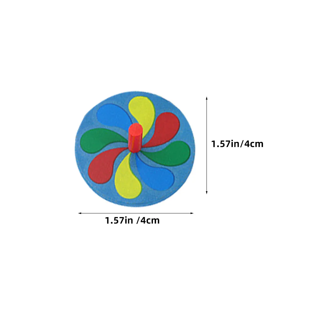 12 шт. маленький волчок, детские игрушки, гироскопические игрушки, забавные детские средства для снятия стресса, облегчение давления, деревянные вращающиеся для