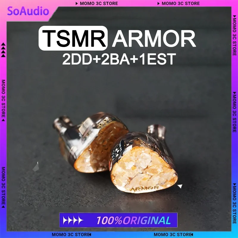 

Tansio Mirai TSMR ARMOR 2DD+2BA+1EST Tribrid HiFi IEMs Аудиофильские наушники-вкладыши 5 драйверов 2-контактные наушники 0,78 мм с переключателями
