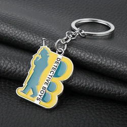 New Detective Conan Keychain Character Pendant Keychain Men's Car Suspension Accessories Creative Key Holder Boutique Gift