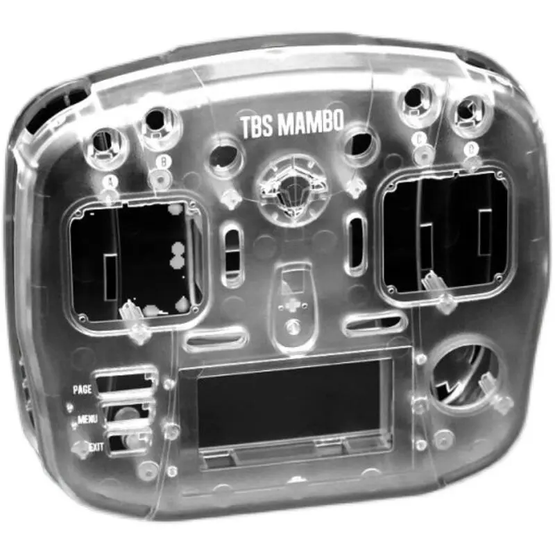 TBS Mambo Nostalgia Shell Transparent Radio Case For TBS Mambo
