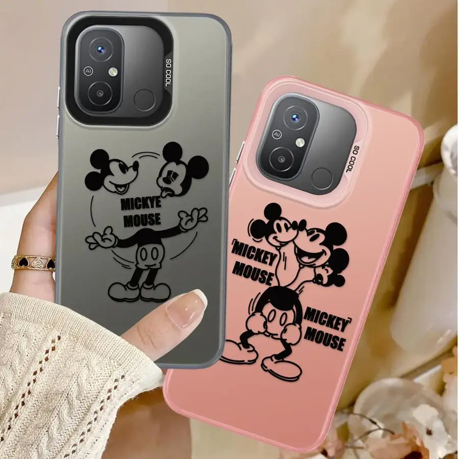 Case for Redmi Poco X3 NFC X3Pro 13 13C 5G 12 12C A1 A2 Plus A3 A3x C50 C51 C61 Back Phone Cover Balloon Disney Mickey Funda