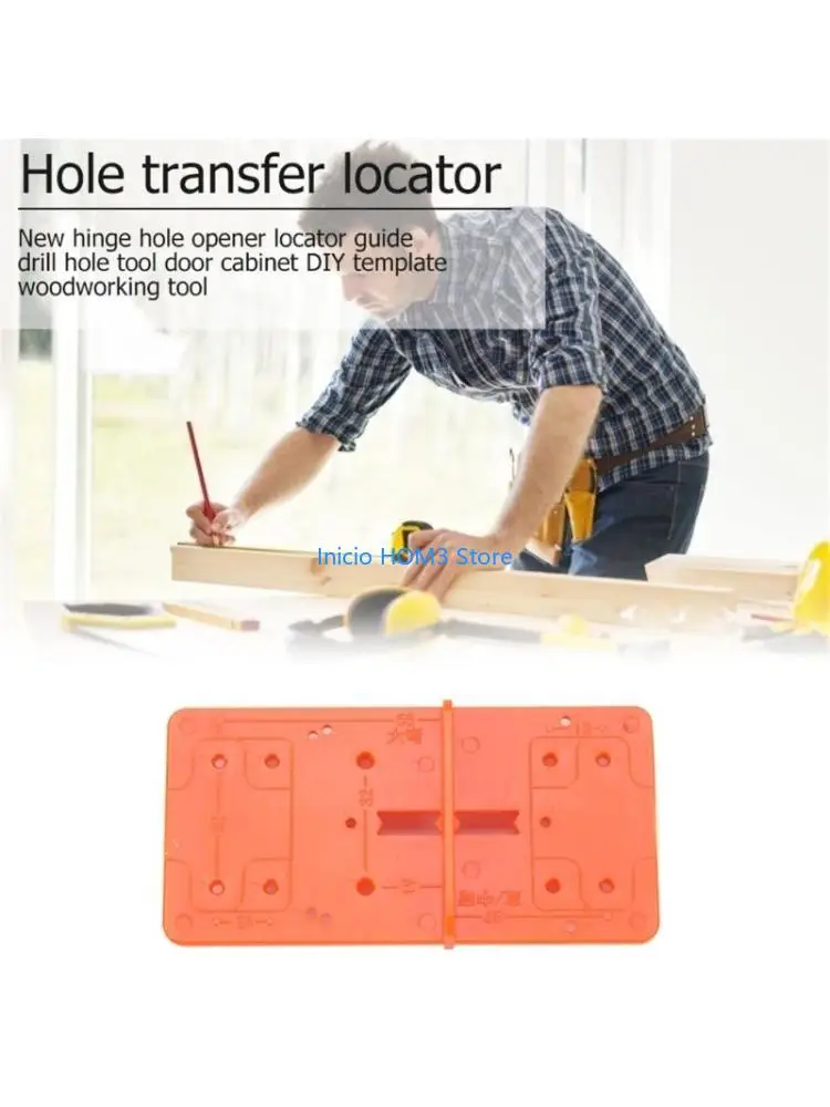 دليل حفر فتحة فتحة A5YD 40 مم 35 مم تثبيت مفصلات JIG DOOR Cabinet مفصلات ثقب المواقع