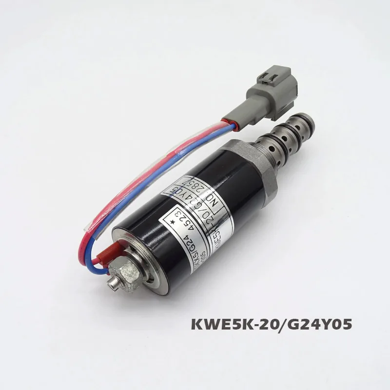 

KWE5K-20/G24Y05 solenoid valve is suitable for excavators HD820 HD1023