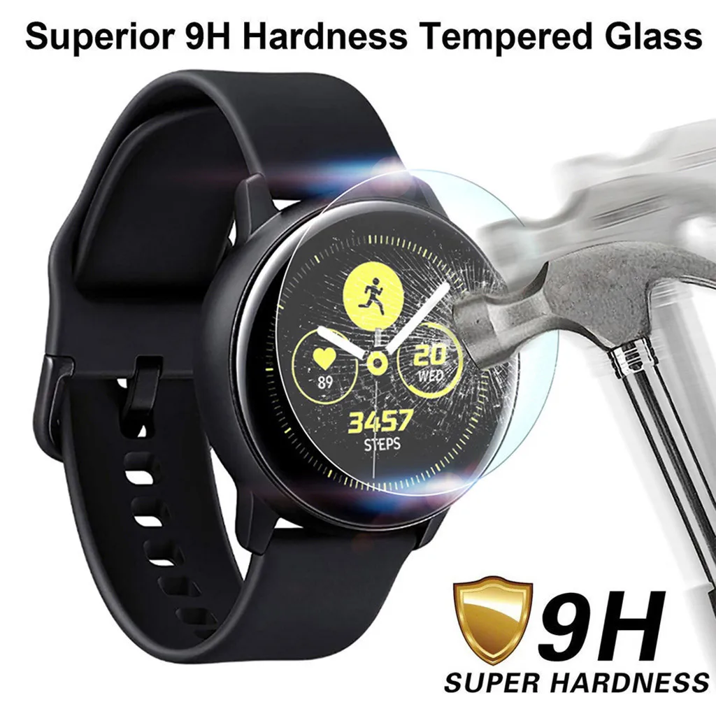 Superior 9H HardnessTempered Glass Screen Protector for Samsung Galaxy Watch 42/46mm Version High Sensitivity Screen Proctective