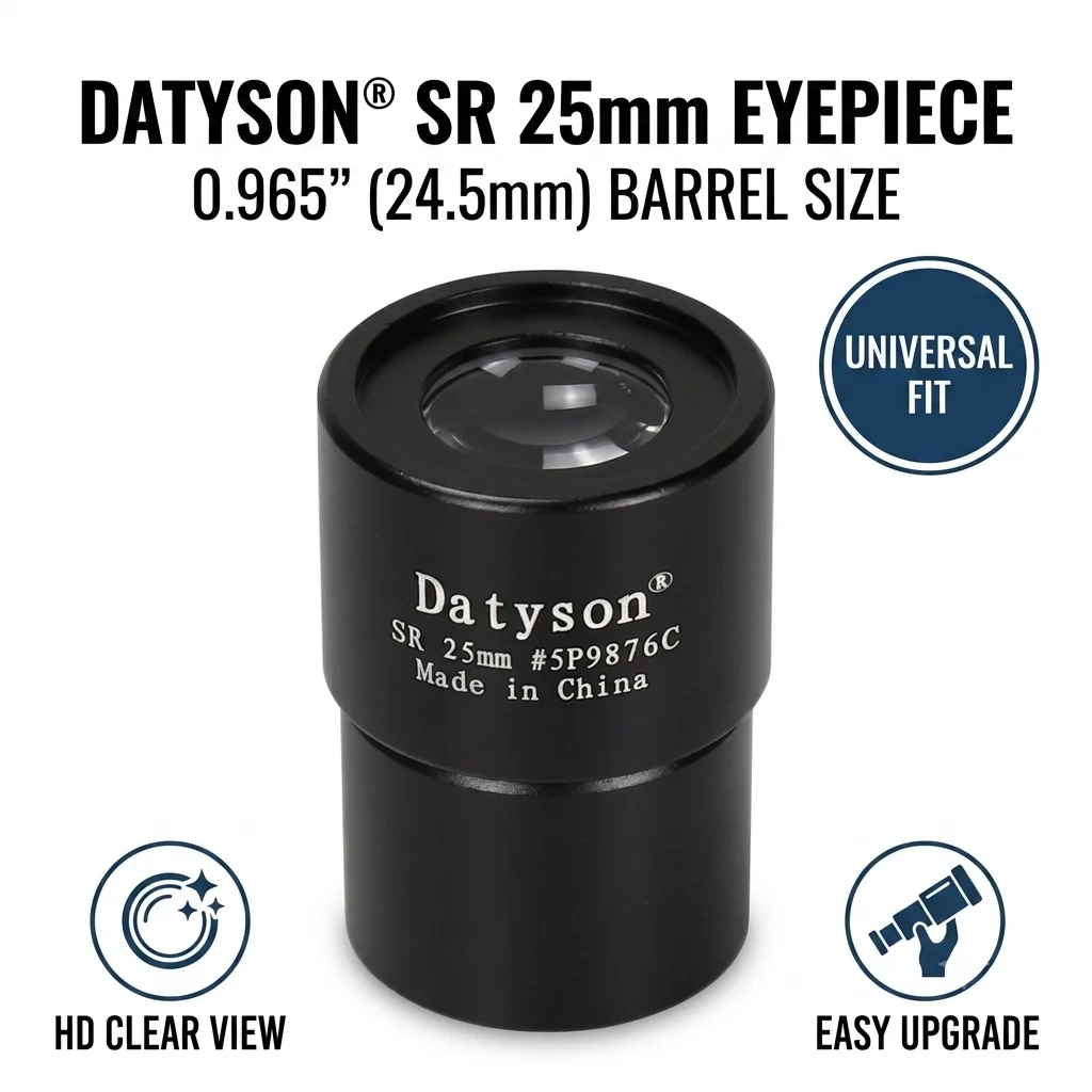 Datyson All Metal Lens 0.965 Inches SR25mm Astronomical Telescope Ransden Eyepiece