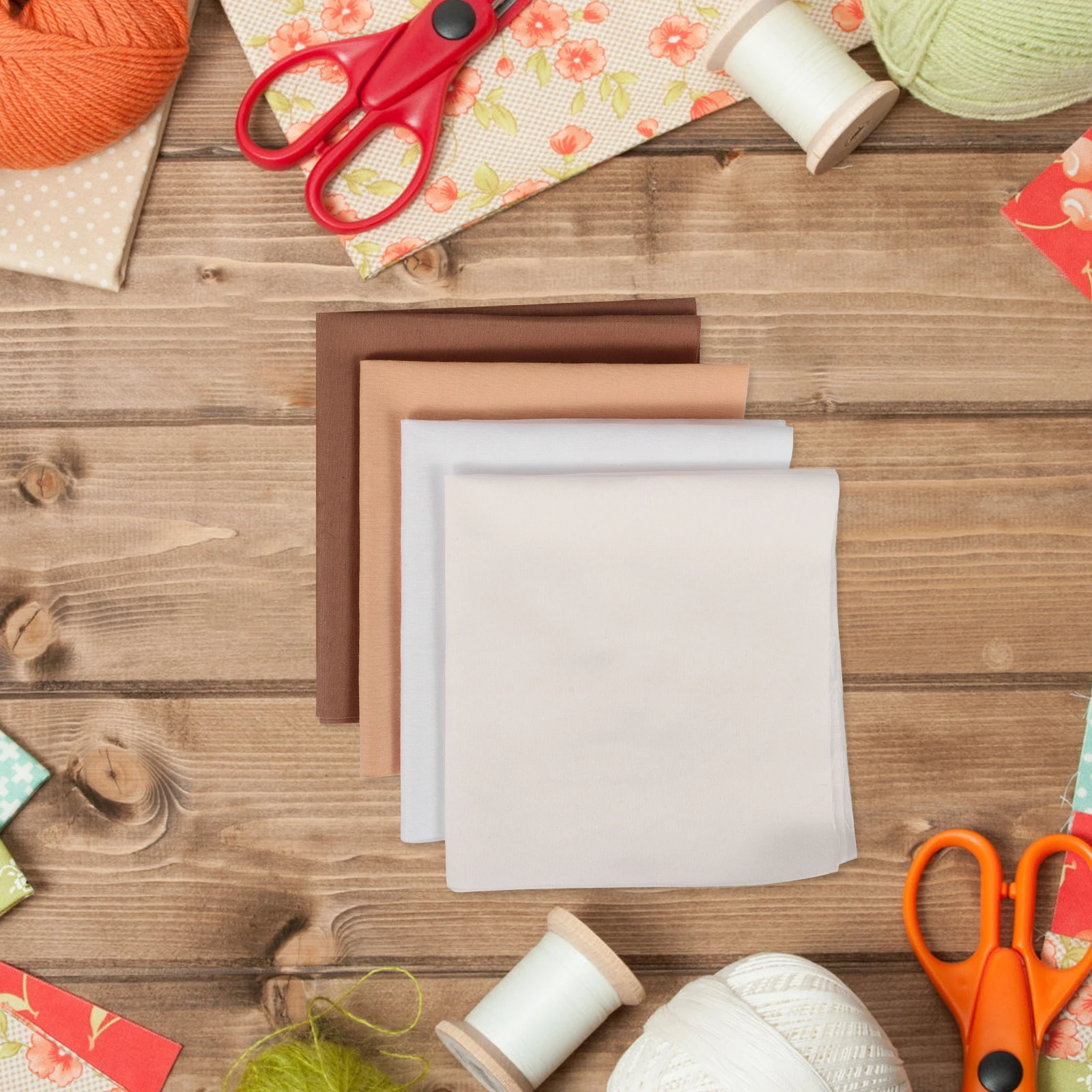 

8 Sheets Fabric 25x25cm DIY Craft Patchwork Fabric For Quilting Winter Set Colored Cotton Fabrics Sewing Projects