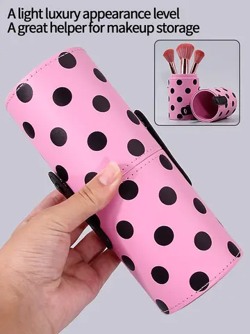 12 best sales गुलाबी मेकअप आयोजक - №8